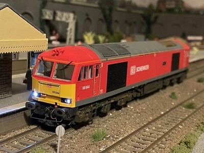 £32 • Buy DCC Sound Hornby Class 60 In DB Schenker Livery 00 Gauge