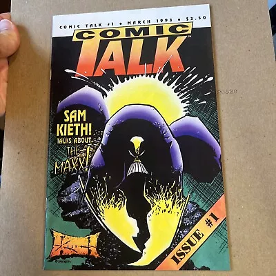 Comic Talk #1 (1993 1st Maxx/Rare Interview With Sam Kieth) RARE KEY HOT • $18