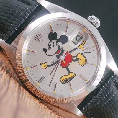 $5205.55 • Buy Rolex 6694 Mickey Mouse Dial OysterDate 34mm Men's Watch