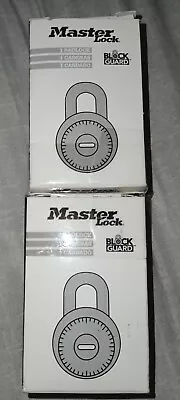 Lot Of 2 Master Lock Company Combination Padlocks  • $14.50