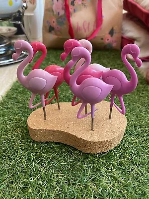 Flamingo Olive Picks - New • £9.99