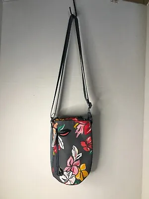  Vera Bradley Lighten Up Water Bottle Crossbody Coastal Paradise • $19.99