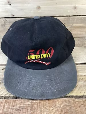United Chevy 500 Racing Baseball Hat Cap Adjustable OSFA Vintage By Mohr’s • $19.99