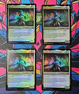 4x Kutzil Malamet Exemplar X4 NM Foil MTG Lost Caverns Of Ixalan Unplayed Magic • $3.99