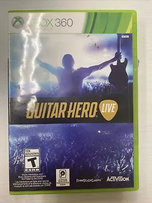 GUITAR HERO LIVE  (Microsoft Xbox 360 2015) • $3.99