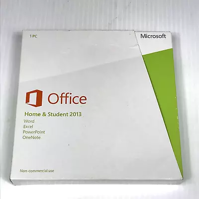 Microsoft Office Home And Student 2013 DVD + Product Key • $54.95