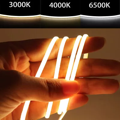 12V LED Strip COB Light 2.7mm Cuttable Tape Light Flexible Bandlight • $5.45