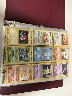 $300 • Buy Huge Binder Collection Lot Of 500+ WOTC Pokémon Cards