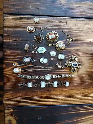 Lot Of Vintage Cameo Jewelry • $85