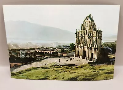 Monte Fortress St. Paul’s Macao China Postcard  • $6.95