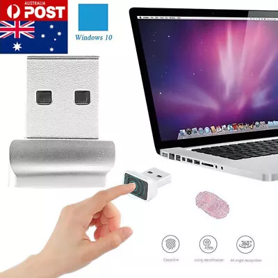 Security Key Smart ID USB Fingerprint Reader Scanner For Windows10 Hello Laptop • $30.99