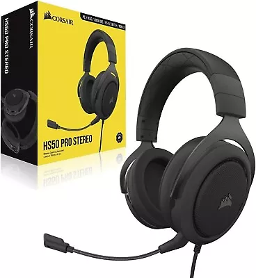 Corsair HS50 Pro - Stereo Gaming Headset - PC Mac Xbox PS5 PS4 IOS Android • $59