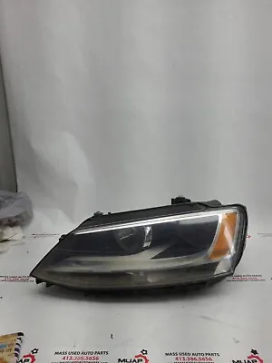 2011 2012 2013 2014 Volkswagen Jetta Headlight Driver Left LH Halogen OEM 1936 • $77.62