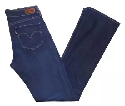 * LEVI'S * Women's Demi Curve Mid Rise Bootcut Fit Jeans 28 W X 32 L Blue 8/10 • £28.45