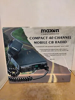Maxon Compact 40 Channel Mobile CB Radio MCB-30 New  • $38