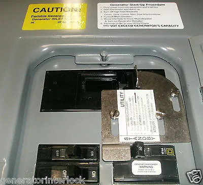 QO200IUL Square D QO Generator Interlock Kit 150 Or 200 Amp Panel OEM  • $89