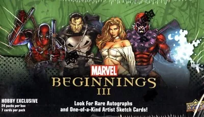 2012 Upper Deck Marvel Beginnings 3 Complete Your Set U PICK Trading Comic Cards • $1.49