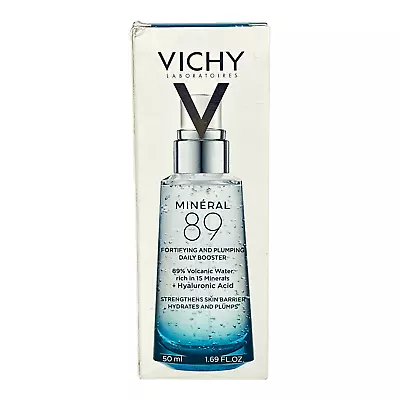 Vichy Mineral 89 Fortifying And Pumpling Daily Booster 50ml/1.69fl.oz. New • $26.95