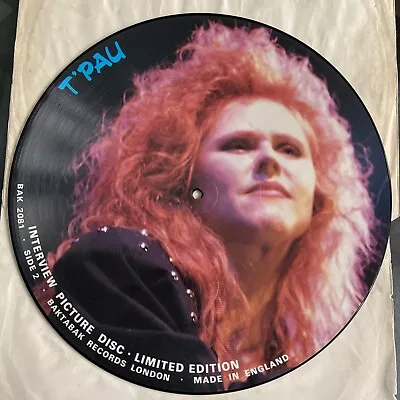 TPAU ( CAROL DECKER )  12  INTERVIEW PICTURE DISC Vinyl • £7.99