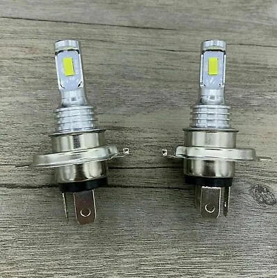 2pcs H4 9003 HB2 6000k SUPER WHITE LED Headlights Bulbs Kit High/Low Beam • $19.24