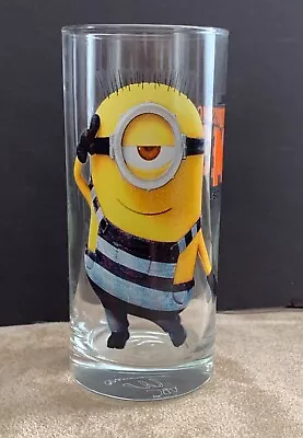 Despicable Me 3 CATTIVISSIMO From ITALY Italian Drinking Glass McDonalds Minion • $12.50