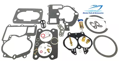 Rebuild Repair Kit Carb 2bbl Mercarb Gasket For Mercruiser 3.0 4.3 5.0 5.7 • $42.95