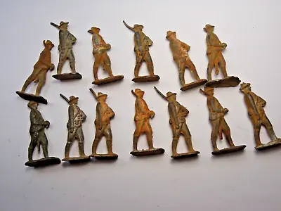 Lot Of (13) Vintage Lead Figures - Soldiers - Military • $14