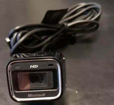 Microsoft LifeCam HD-5000 720p HD Webcam Camera-Tested • $18.95