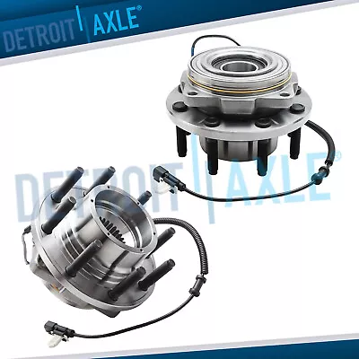 4WD Front Wheel Bearings Hubs For 2011 - 2016 Ford F-250 F-350 Super Duty SRW • $249.37