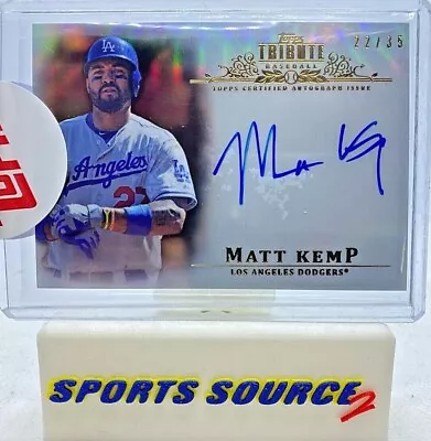 Matt Kemp 2013 Topps Tribute Autograph /35 Dodgers Sealed  • $34.99