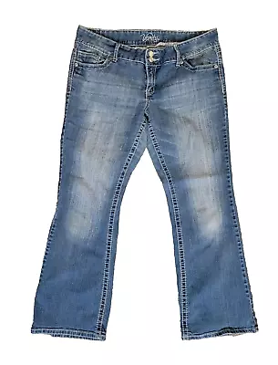 Vanity Original Bootcut Blue Jeans Womens Size 35W 29L (Tag 32x31)  • $16.89