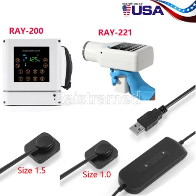 $729.99 • Buy Dental X-Ray Machine/Intraoral Image System Digital RVG X-Ray Sensor Size1/1.5