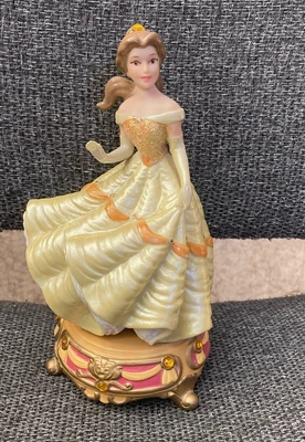 $40 • Buy Disney Beauty & The Beast Princess Belle Porcelain Figurine On Jewel Base