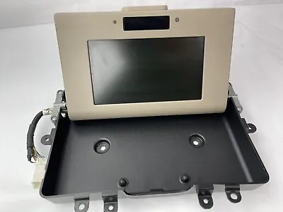 04-07 Nissan Armada Qx56 Overhead Roof Console Dvd Screen Display Tan Oem • $105