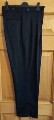 £23 • Buy Rockabilly Style Peg Trousers Rock N Roll Swing Lindy Hop Waist 34 