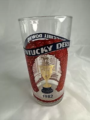 Vintage Official 1982 Kentucky Derby 108 Mint Julep Glass Churchill Downs • $12