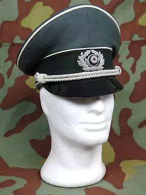 £141.34 • Buy Hat Visor Officer German Erel Robert Lubstein Doeskin-WW2 German Cap