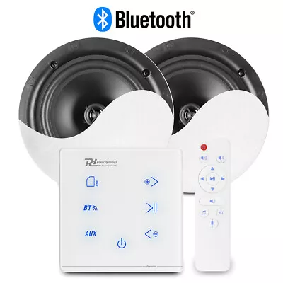£145 • Buy Bluetooth Ceiling Speaker Set - 2x NCSS5 5.25  And A50W Home Audio Music System