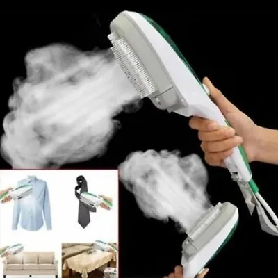 Handheld Clothes Iron Steamer Upright Portable Travel Fast Heat Garment • £15.61