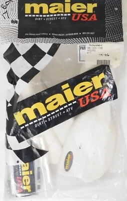 NEW Maier White Plastic Handguards Hand Guards ATV 04-06 Yamaha YFZ450 YFZ 450  • $37.98