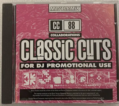 Mastermix Classic Cuts CD - Collaborations (CC88) • £6.95