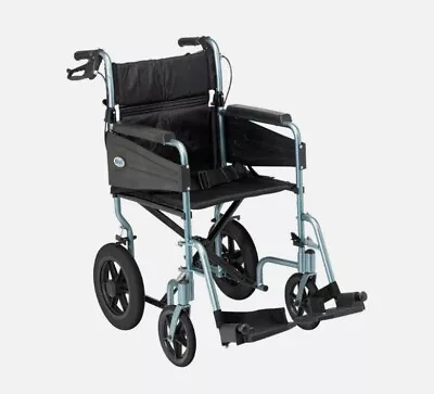 Days Escape Lite Ultra Lightweight Attendant Propelled Wheelchair Transit Wide • £124.95