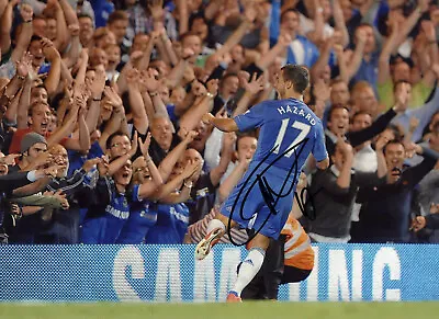 EDEN HAZARD Signed Photograph - Chelsea Real Madrid & Belgium Footballer Reprint • £5.50