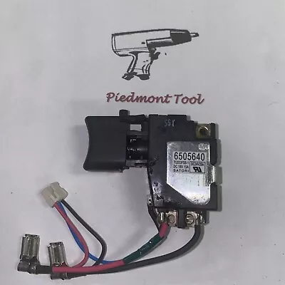 Makita Switch For Makita Impact/Drill/Driver Models Part # 650564-0 • $44.35