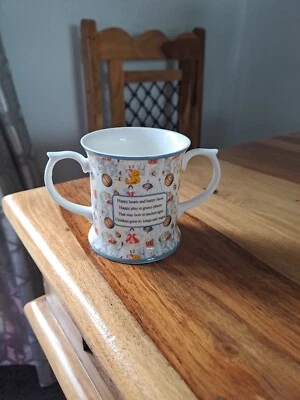 £4.50 • Buy Past Times Double Handed Mug Childrens Kids Quote Fine Bone China Beryl Peters