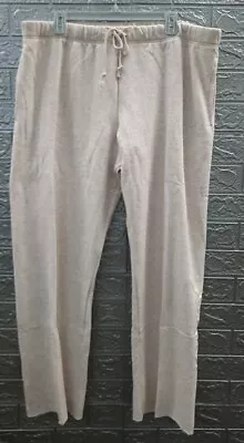 New Victoria's Secret Everyday Fleece Classic Comfy Sweatpants Beige Size XLarge • $39.99