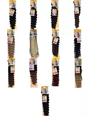 £89.99 • Buy Sensationnel Premium Now Wet Look 18  Inch Blk 100% Human Hair Bulk Braiding