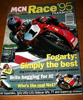 Mcn Race 1995 Yearbook Magazine Kevin Schwantz Mick Doohan • $12.62