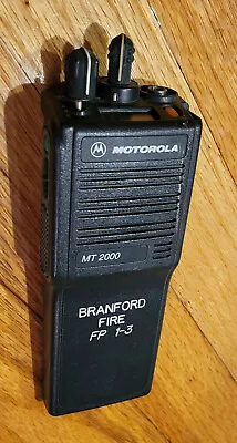 Motorola MT2000 H01RDD9AA4AN UHF Radio 48CH Narrowband GMRS Police EMS Radio DP! • $45