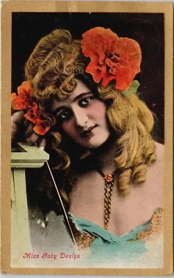 Miss Gaby Deslys Actress Dancer Singer Portrait Postcard F95 • £17.36